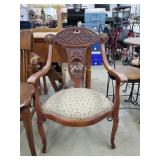 Victorian Mahogany Arm Chair