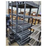 Plastic Garage Shelf 36W x 74H x 19D