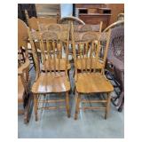 4- Antique Dining Chairs