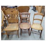 3- Vintage Dining Chairs
