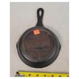 Cracker Barrel 6" Cast Iron Skillet