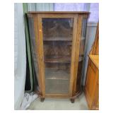 15x36x56 Medium Oak Curio Cabinet