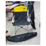 2- Iowa Hawkeyes Folding Camp Chairs