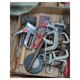 C Clamps, Mallet, Files