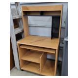 Rolling Computer Desk - 32"w