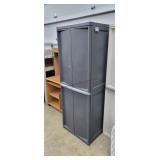 4 tier Sterlite Garage Cabinet 18x26x69