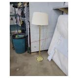 61" Brass Floor Lamp