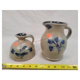 2 Rowe Pottery Pitchers