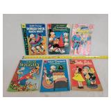 6- Cartoon Comic Books