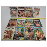 14 Vintage Dell TARAZAN Comic Books