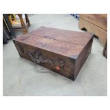 Linde O. H. WOODEN TOOL BOX  20w x 13D x 7H