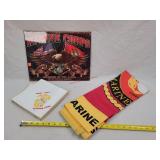 Marine Corps Cloth, Flag, & Tin Sign