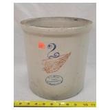 Red Wing 2 Gallon Stoneware Crock