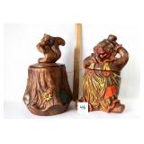 2 Tresure Craft Cookie Jars