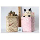 2 McCoy Cookie Jars