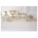 21 Pieces of Glassware