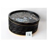 19 Metal Round Trays