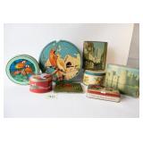9 Vintage Tins