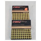 100 Rounds of PMC Bronze 380 Auto Cartridges