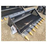 Land Honor Skid Steer Rock Bucket 72'