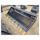 Land Honor Skid Steer Rock Bucket 78'