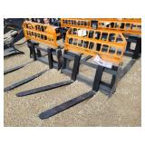 Land Honor 48' Skid Steer Pallet Forks 4k