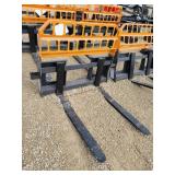 Land Honor 48' Skid Steer Pallet Forks 4k