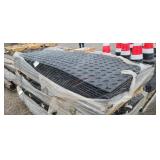 15 New 1/2' x 4ft x 8ft Ground Protection Mats