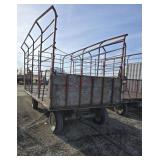 Bale Rack on John Deere 953 Running Gear