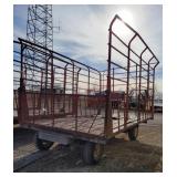 Bale Rack on John Deere 953 Gear