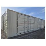 40' Shipping Container with Side Doors