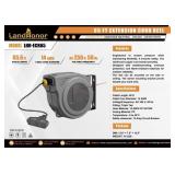 LandHonor 65' Extension Cord Reel New