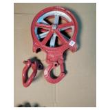 Louden 1717 Antique 7' Cast Hay Trolley Pully