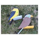 Eagle & Goldfinch Bird Feeders 16't