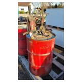 Empty 55 Gallon Oil Barrel