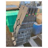 Tote of 3/8x7 Threated Rod & Nuts - HEAVY