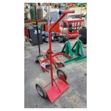 Double Gas Cylinder Cart for 8' Cylinders