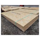 10- 3/4 x4x8 Sheets of OSB