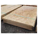 12- 3/4 x4x8 Sheets of OSB