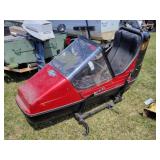 Vintage Harley Davidson Side Cart