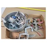 Topper clamps, spring clamps and more