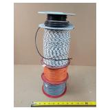 4- Spools of Copper Wire 27lbs 1/16' to 1/8'