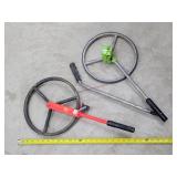 2- Small Measure Wheels