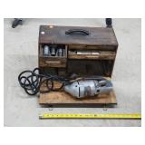 Vintage Black & Decker Drill / Grinder in wood