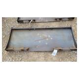 Solid Skid Loader Weldable Plate