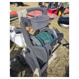 Hose reel with hose