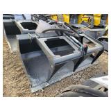 Wolverine Mini Skidloader 44' Stump Grapple