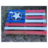 30x44 USA Flag Pallet Decor