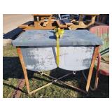 Vintage Galvanized Double Wash Tub