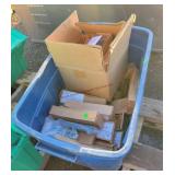 Tote of 3/8x7 Threaded Rod & Nuts - HEAVY